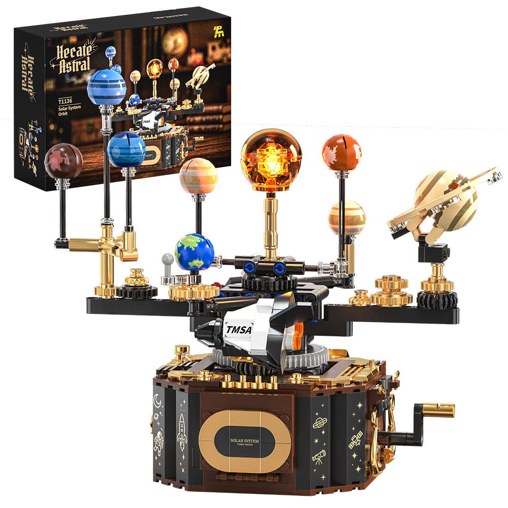 Solar System Orrery - Технический конструктор-модель Солнечной системы (Орре́р) с