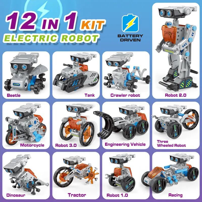 12 в 1, научный эксперимент, с – обзор и цена Science Toys