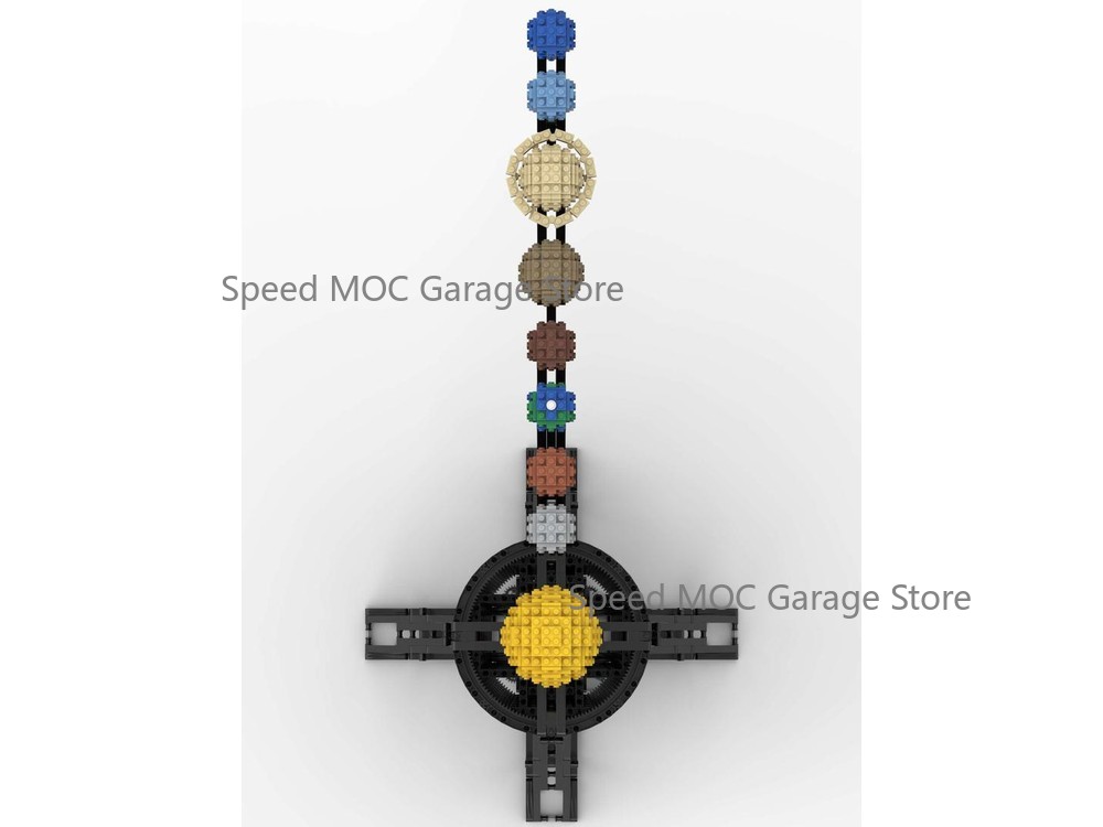 MOC-38774 Механическая модель  – обзор и цена Solar System Orrery