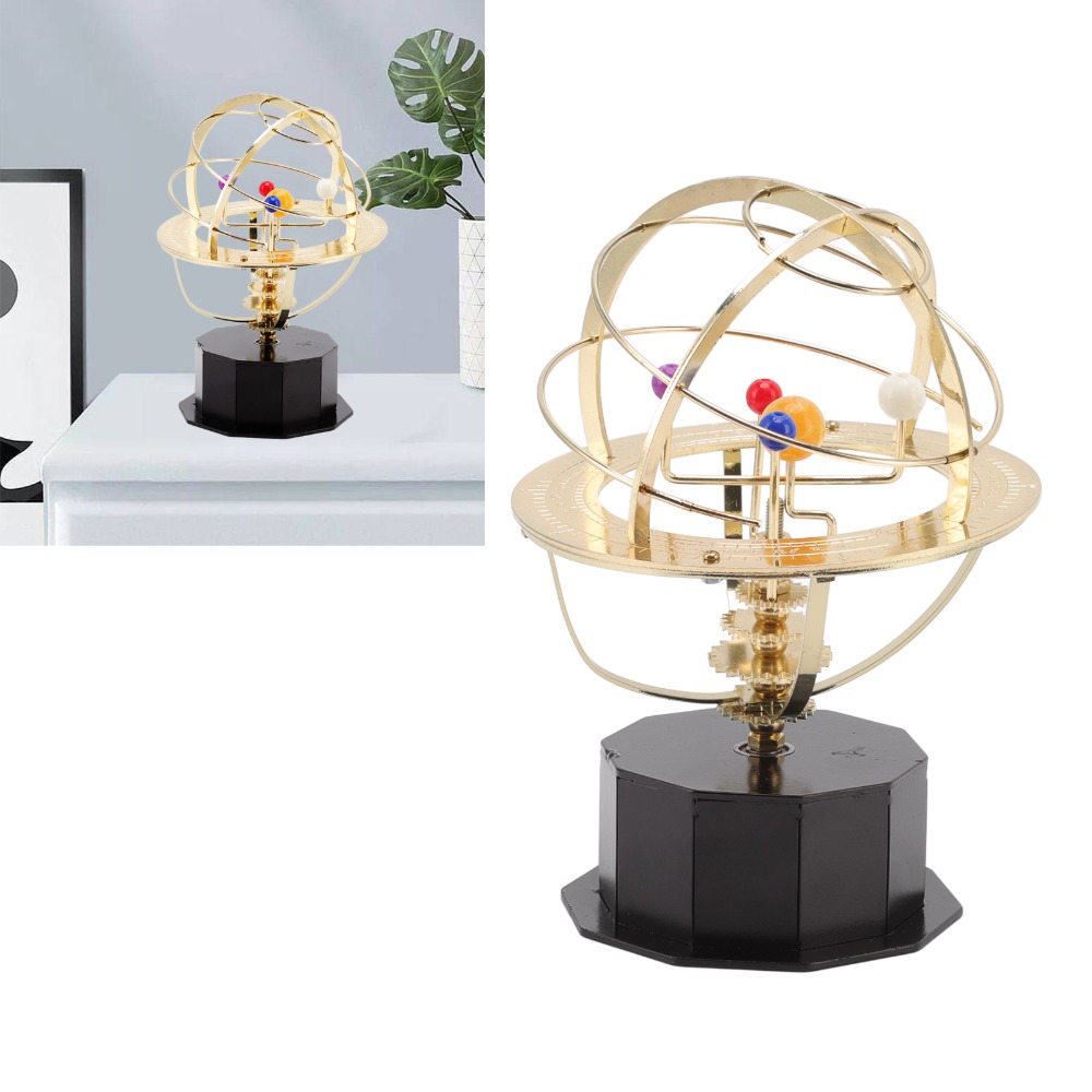 Золотая металлическая модель С – обзор и цена Solar System Orrery